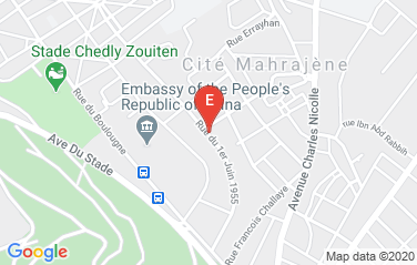 Belgium Embassy in Tunis, Tunisia