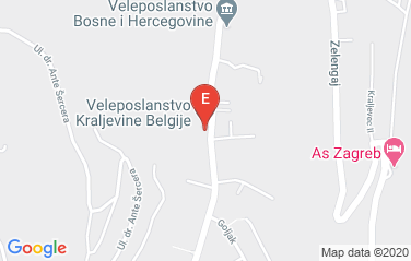 Belgium Embassy in Zagreb, Croatia