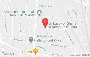 Ghana Embassy in Copenhagen, Denmark