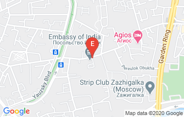 India Embassy in Moscow, Russia