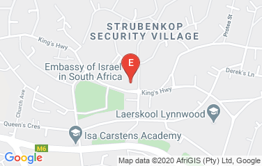 Israel Embassy in Pretoria, South Africa