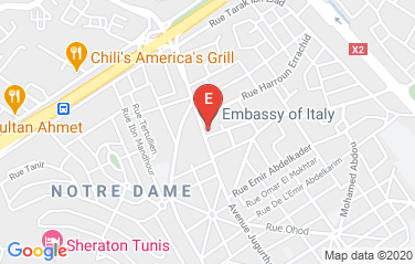 Italy Embassy in Tunis, Tunisia