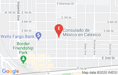 Mexico Consulate in Calexico, United States
