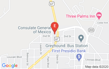 Mexico Consulate in Presidio, United States
