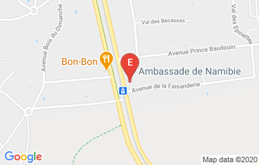 Namibia Embassy in Brussels, Belgium