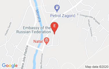 Russia Embassy in Podgorica, Montenegro