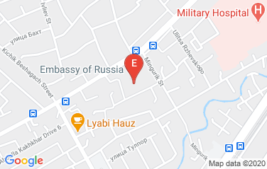 Russia Embassy in Tashkent, Uzbekistan