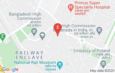 South Korea Embassy in New Delhi, India