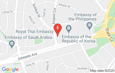 Thailand Embassy in Canberra, Australia