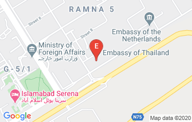 Thailand Embassy in Islamabad, Pakistan