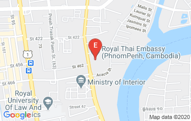 Thailand Embassy in Phnom Penh, Cambodia