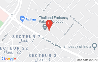 Thailand Embassy in Rabat, Morocco