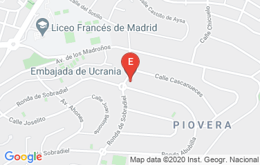 Ukraine Embassy in Madrid, Spain