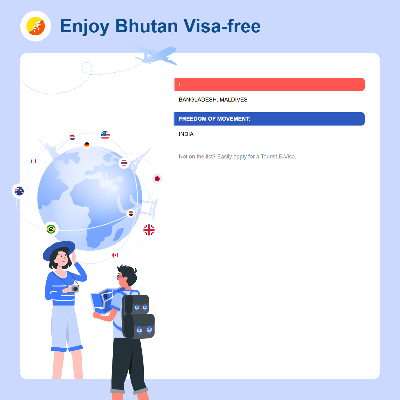 Bhutan Exemption