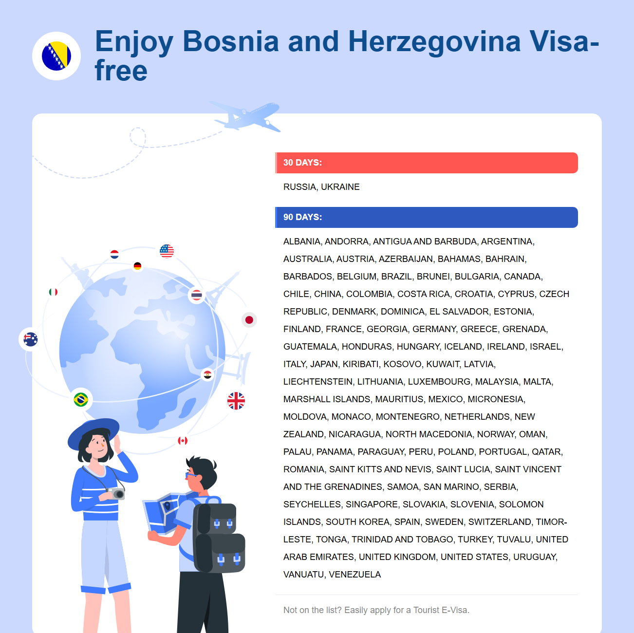 Bosnia and Herzegovina Exemption