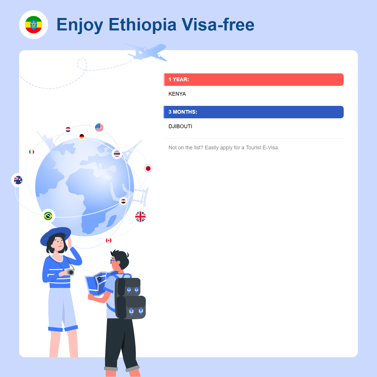 Ethiopia Exemption