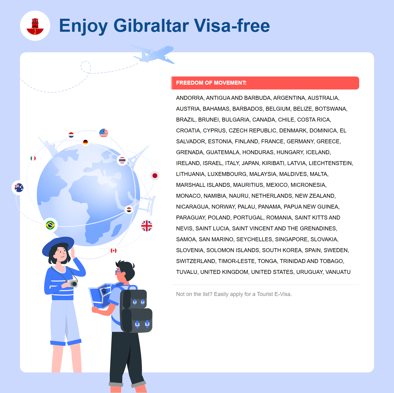 Gibraltar Exemption