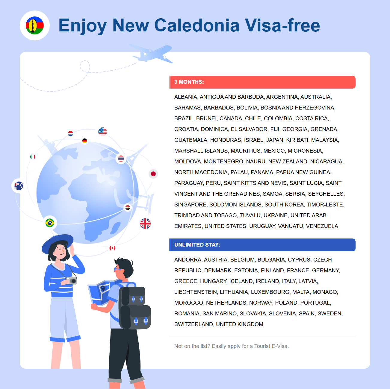 New Caledonia Exemption