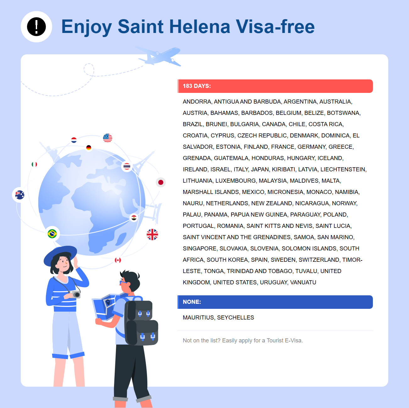 Saint Helena Exemption