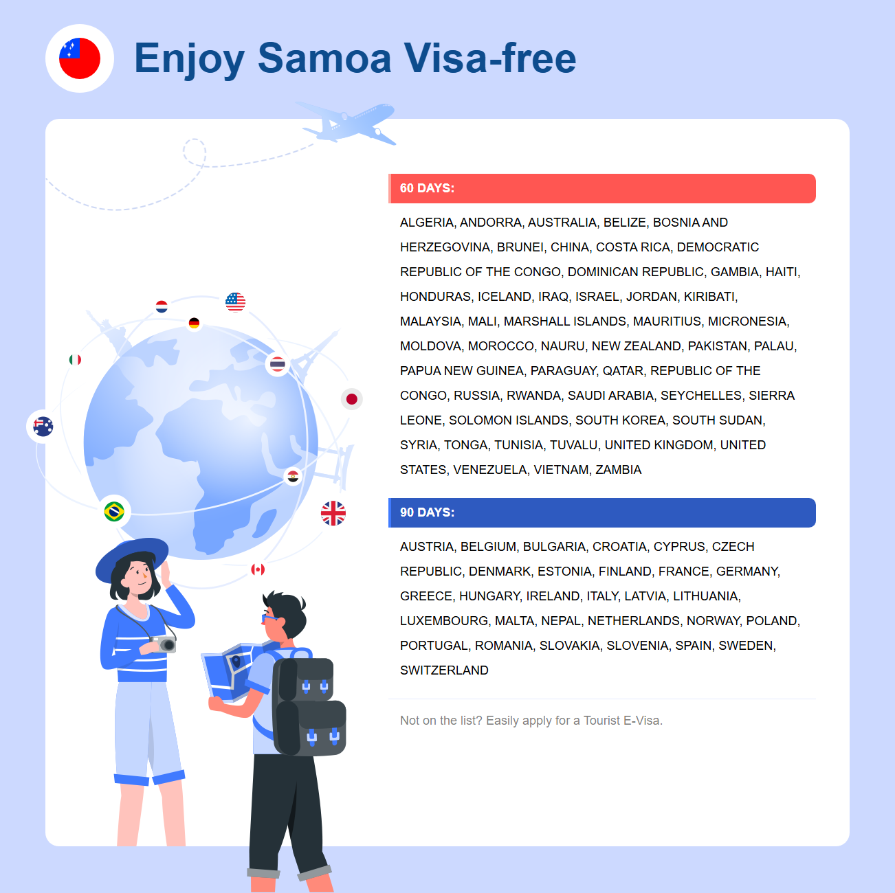 Samoa Exemption
