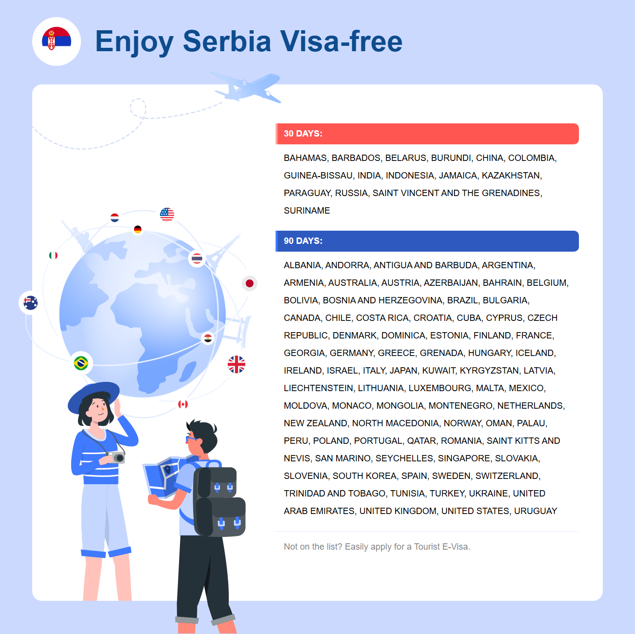 Serbia Exemption