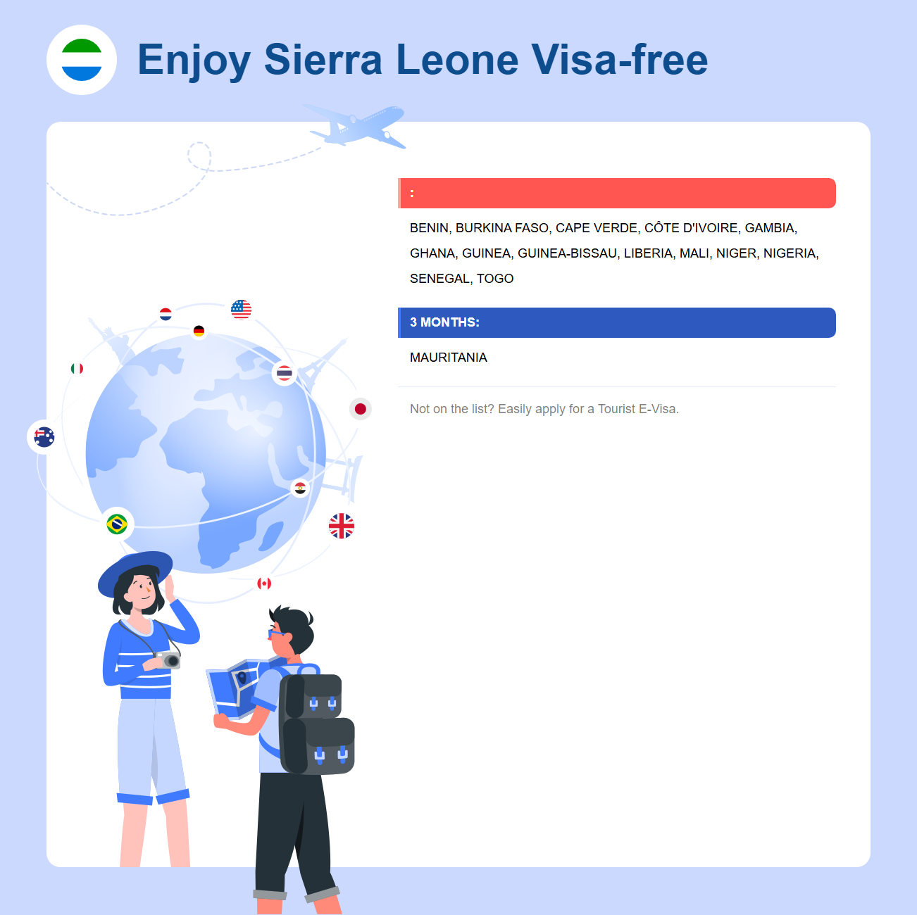 Sierra Leone Exemption