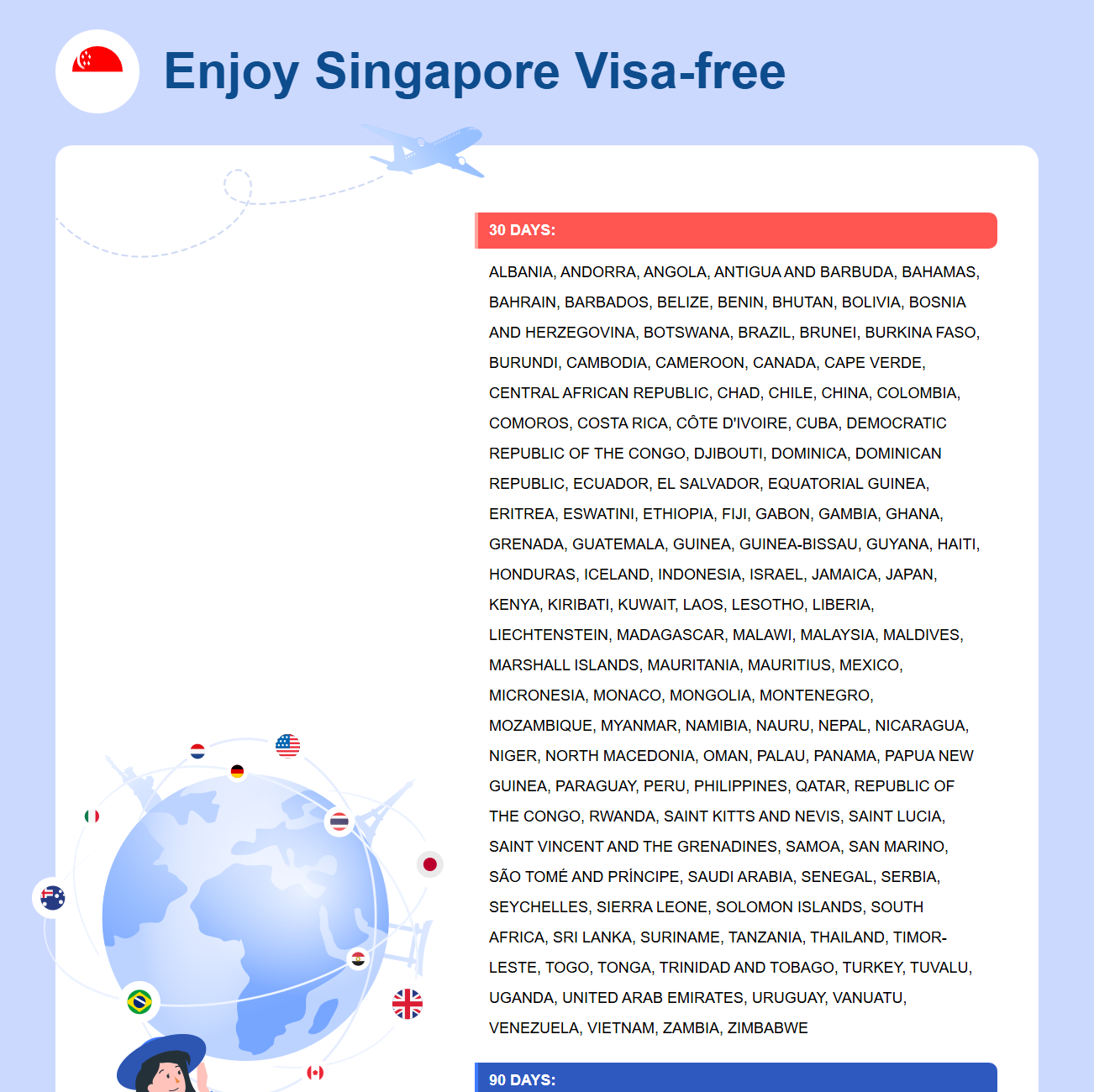 Singapore Exemption