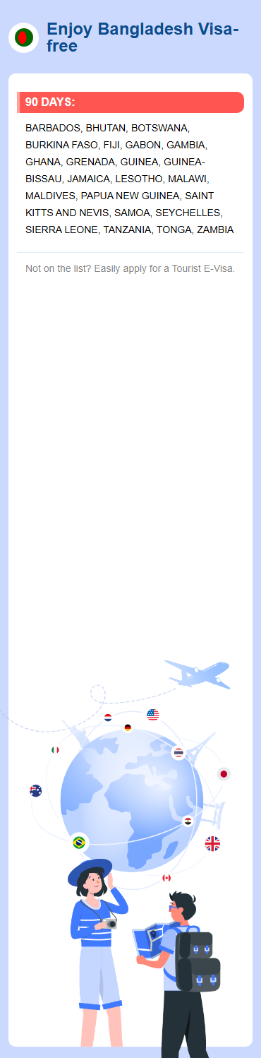 Bangladesh Exemptions