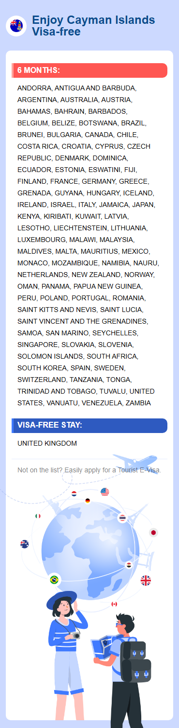 Cayman Islands Exemptions
