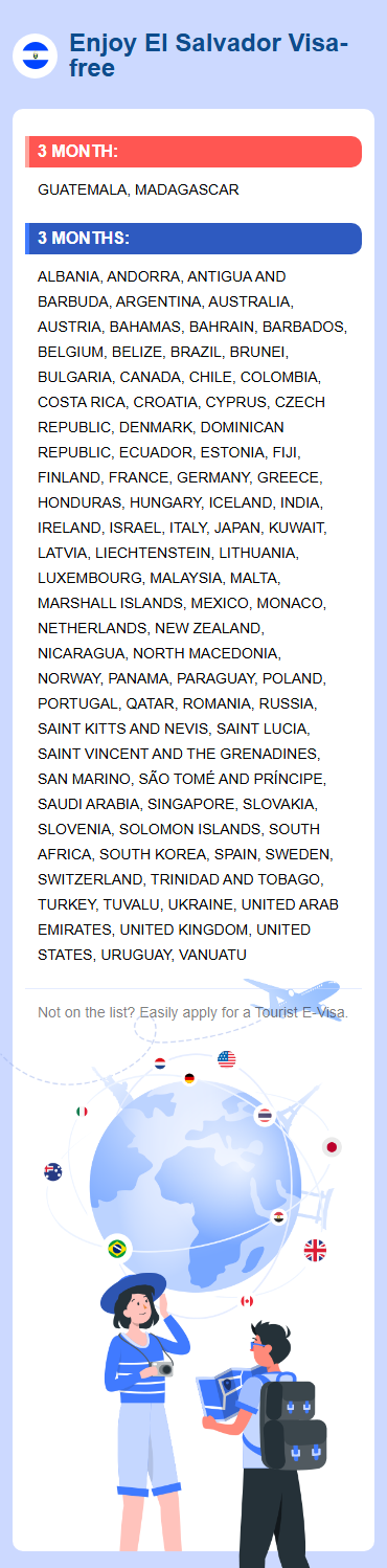 El Salvador Exemptions