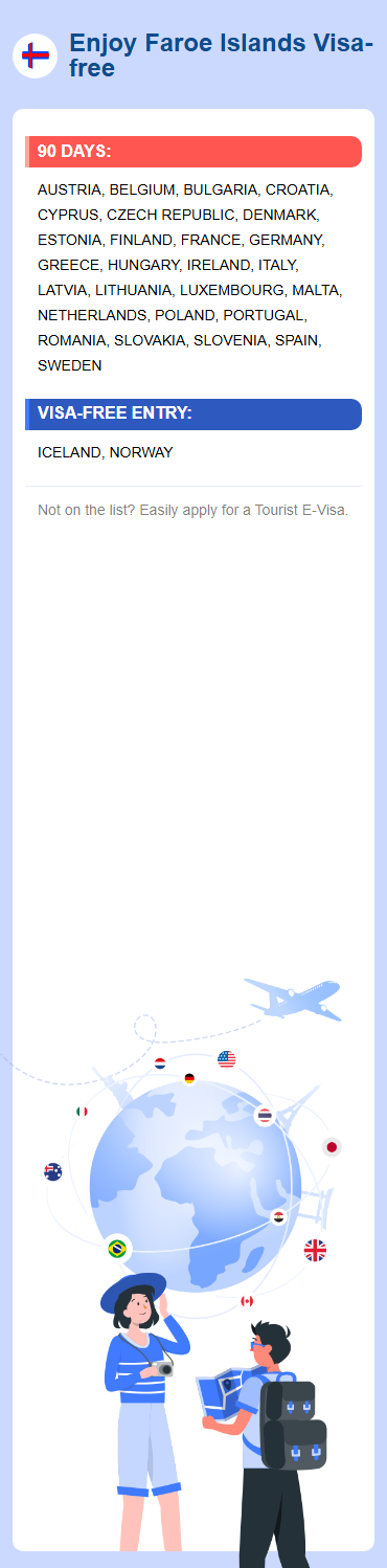 Faroe Islands Exemptions