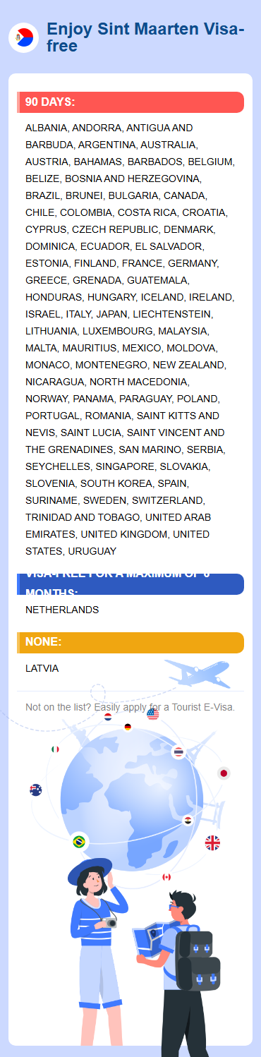 Sint Maarten Exemptions