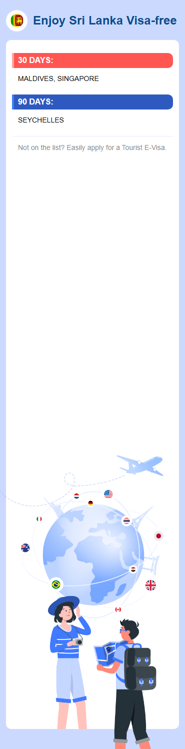 Sri Lanka Exemptions