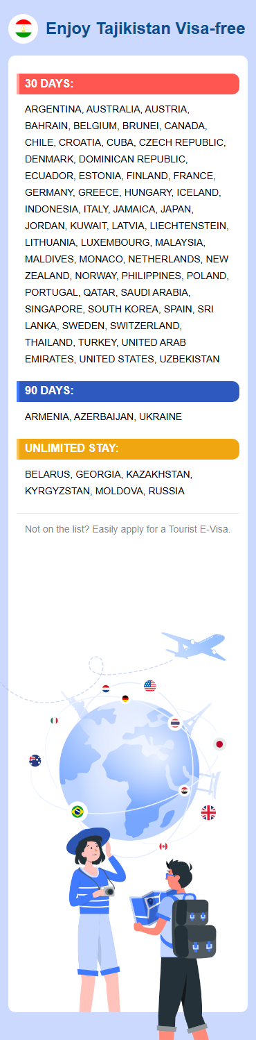 Tajikistan Exemptions