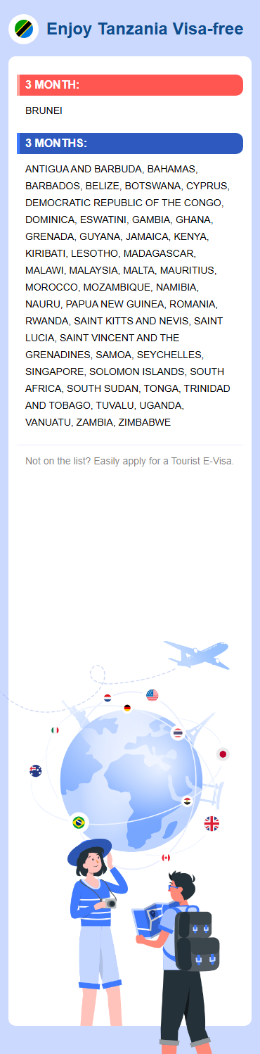 Tanzania Exemptions