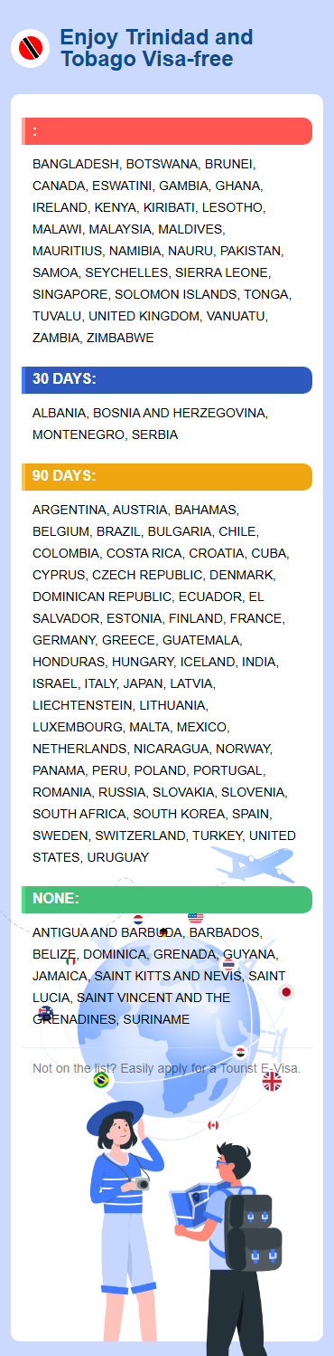 Trinidad and Tobago Exemptions