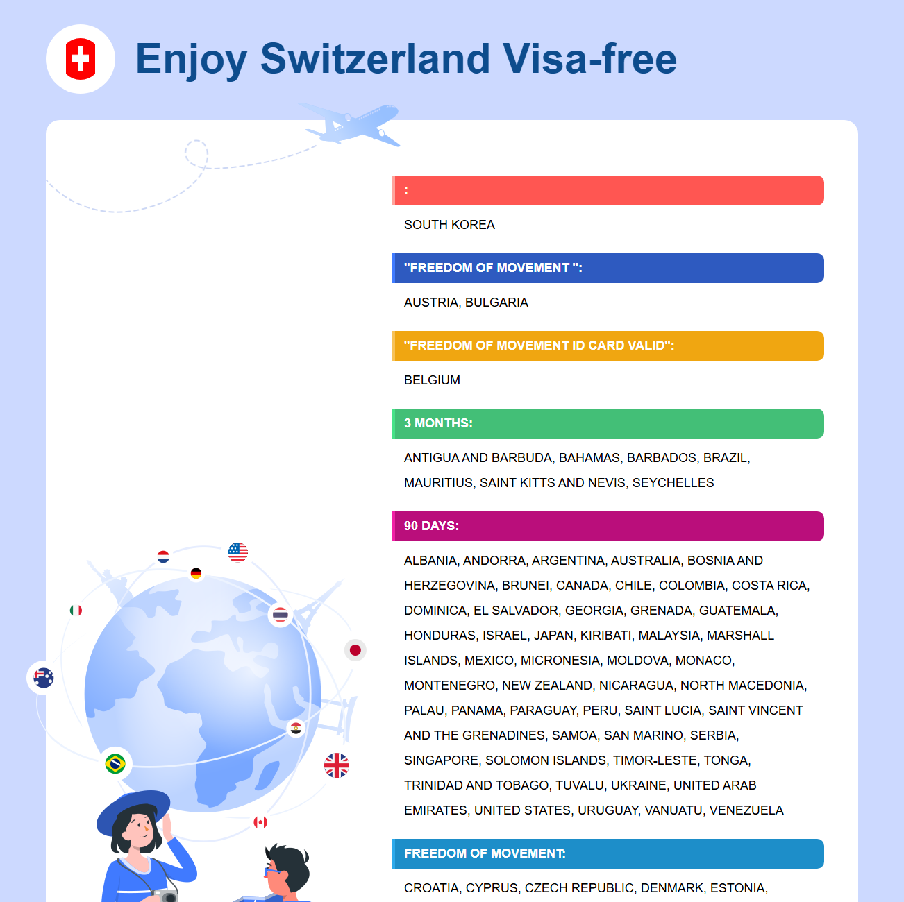 Switzerland Exemption