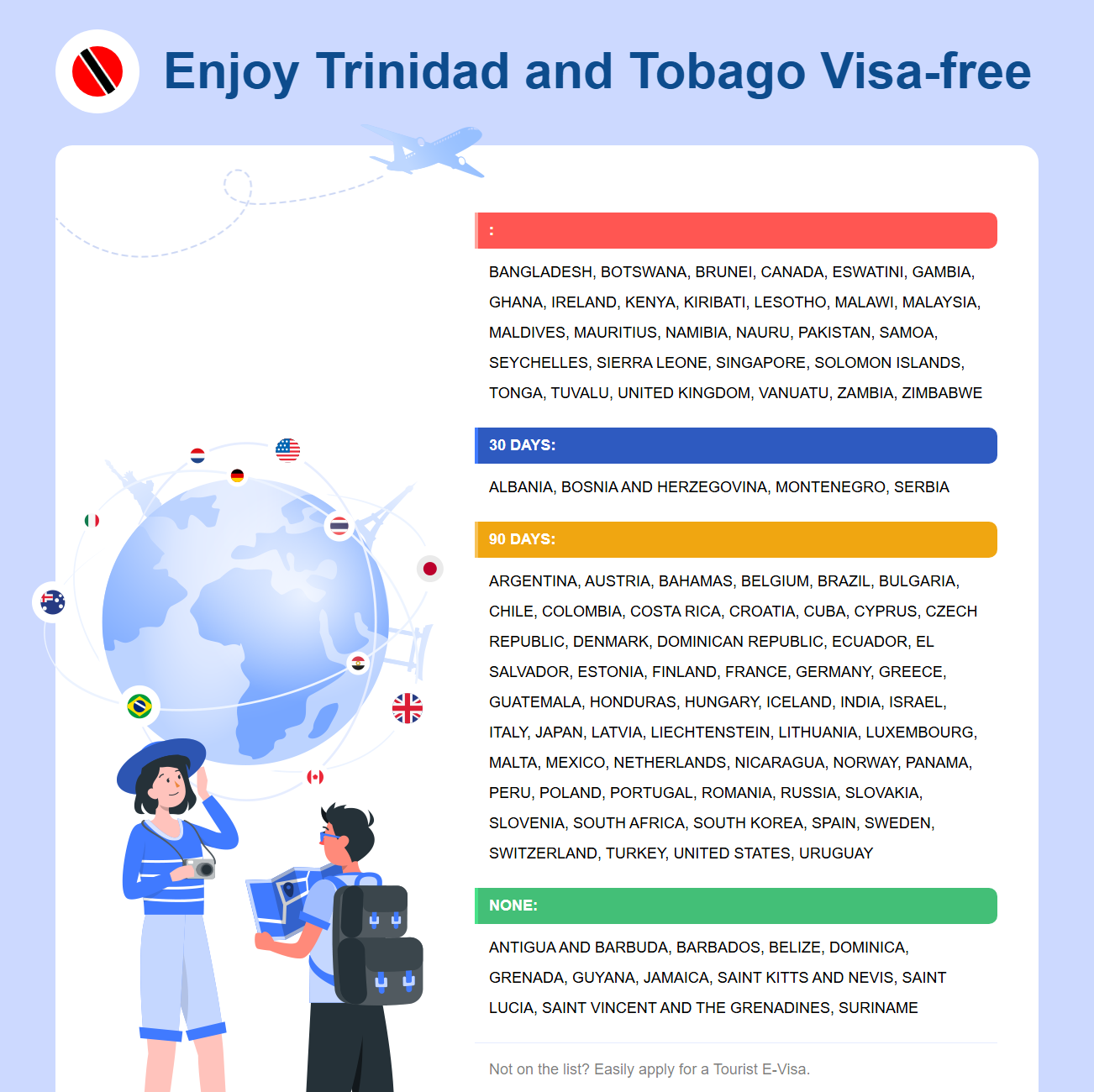 Trinidad and Tobago Exemption