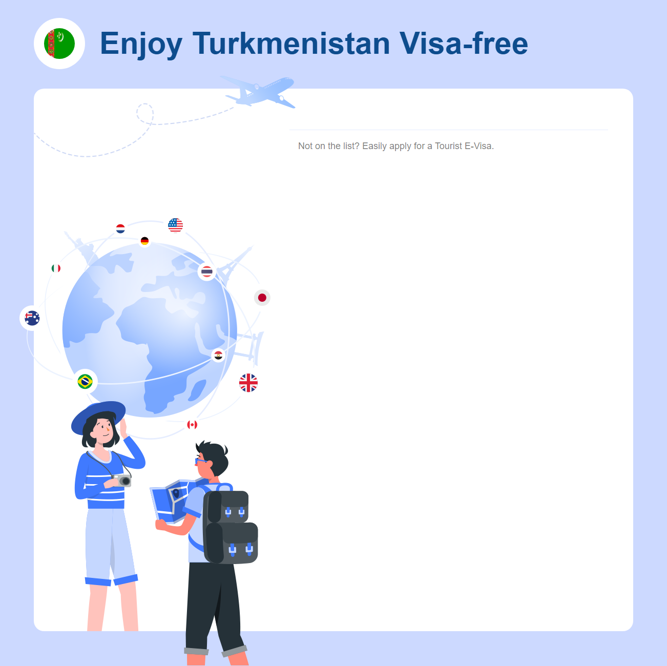 Turkmenistan Exemption