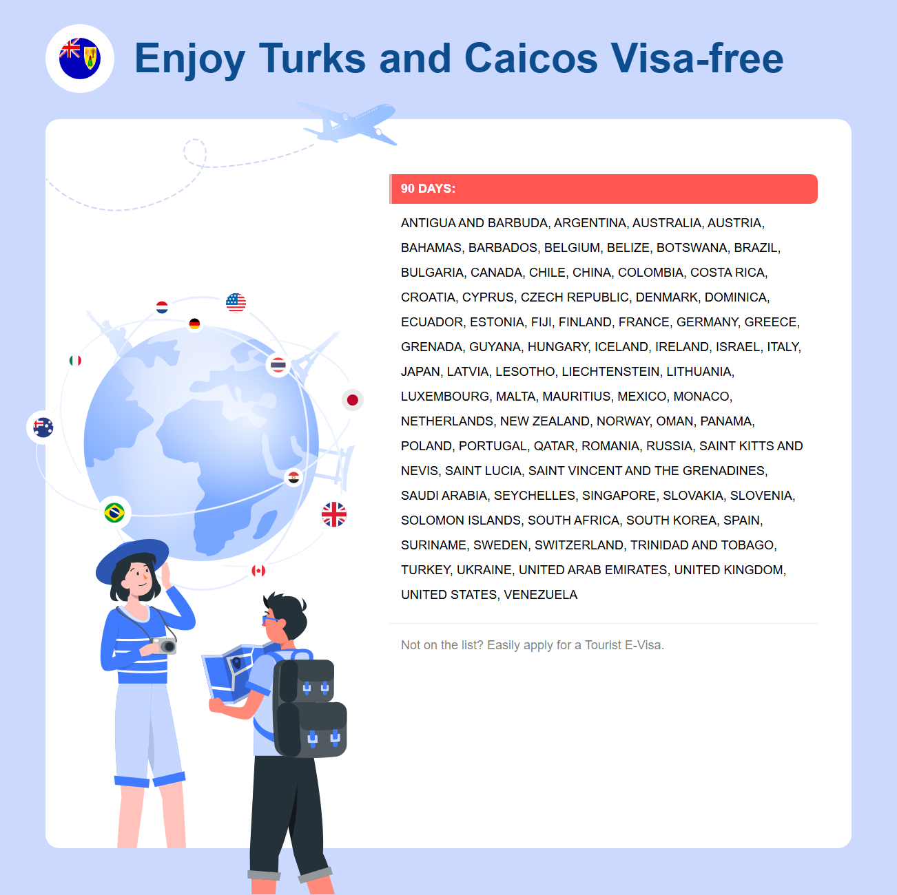 Turks and Caicos Exemption