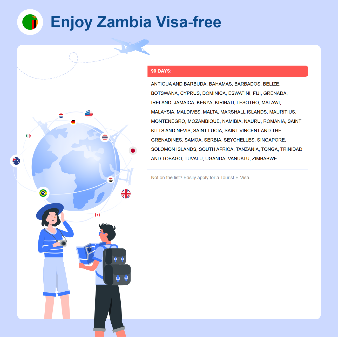 Zambia Exemption
